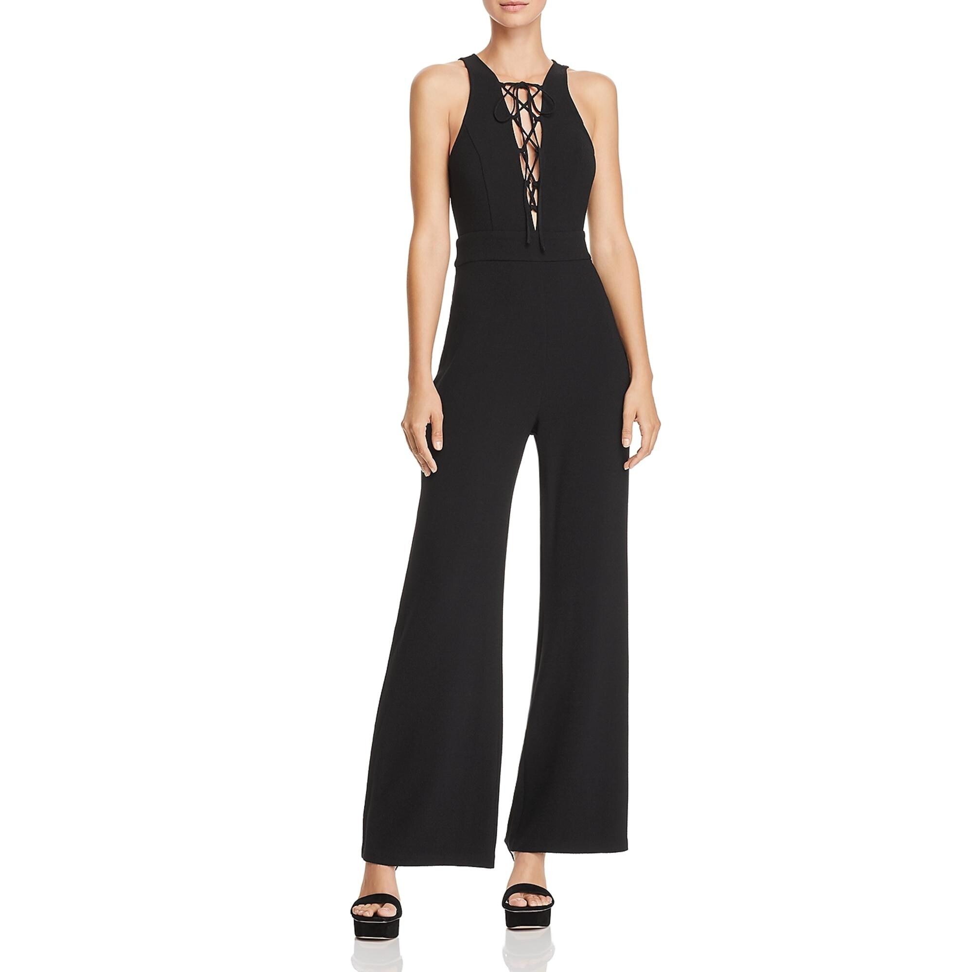 wayf black jumpsuit