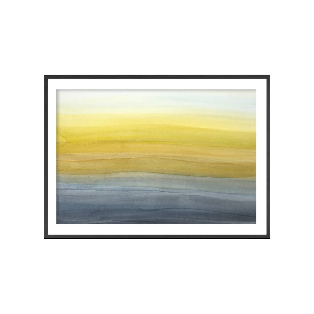 Evening Glowing Framed Print Wall Art by Norman Wyatt Jr.