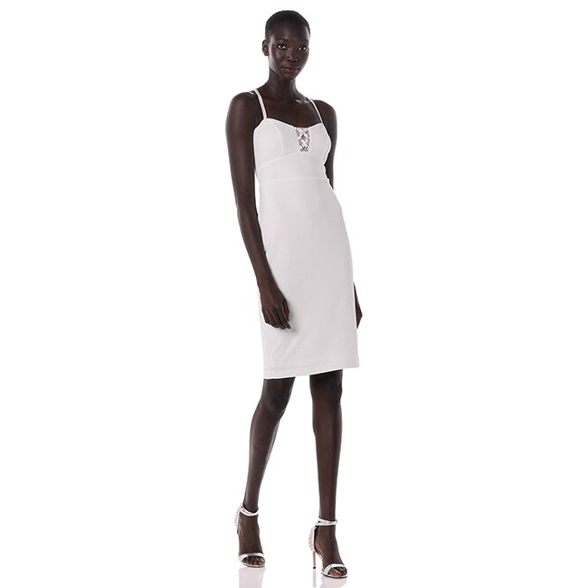 bebe white dress