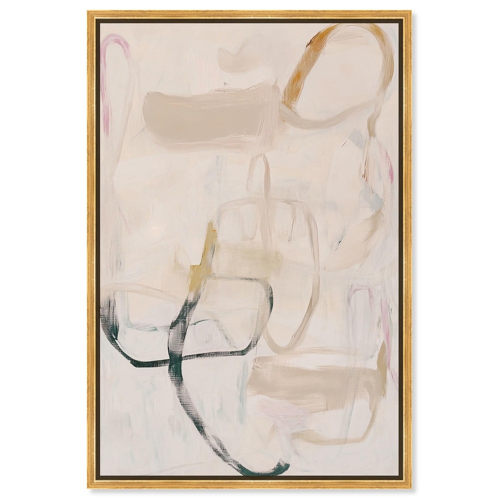 Faded Outlines I Canvas by Art Remedy