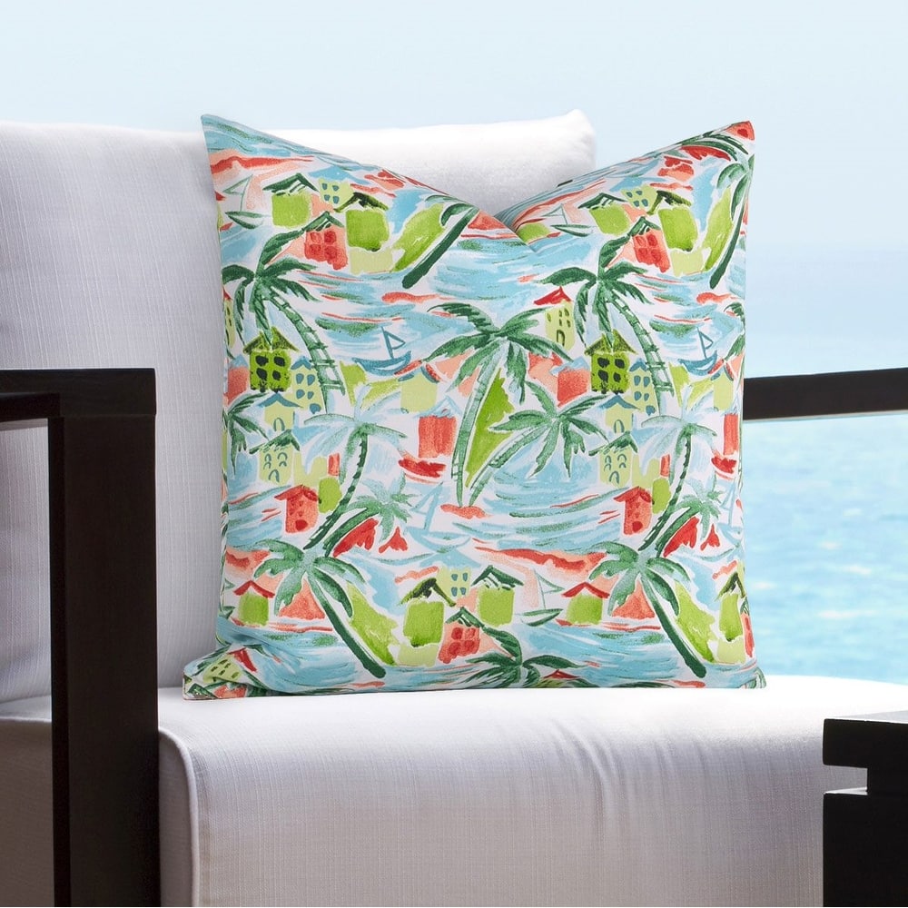 Siscovers Guesthouse Solarium Indoor/Outdoor Throw Pillow