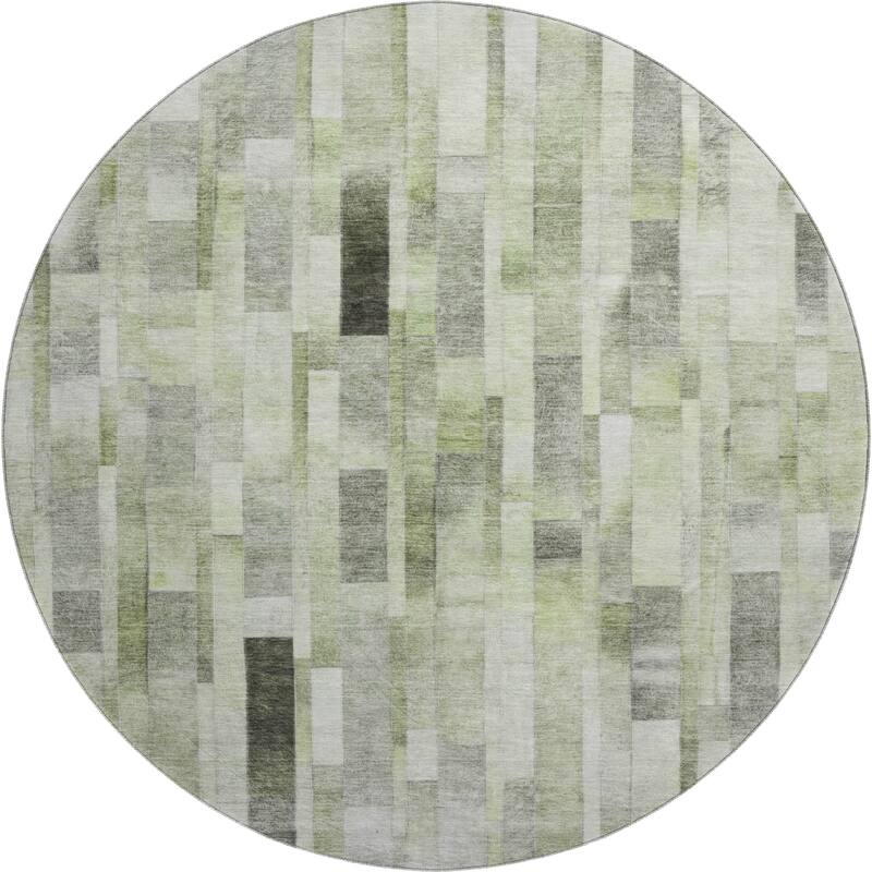 Premium Washable Super Soft Geo Stripe Mayfield Rug