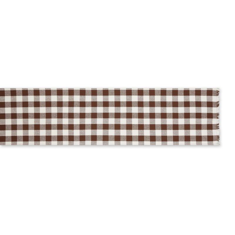 DII Heavyweight Fringed Table Runner