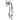 Kingston Brass Traditional Freestanding Tub Faucet with Hand Shower and Supply Line