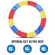 preview thumbnail 5 of 7, Colorful Safety Round Spring Pad Replacement Cover for 14' Trampoline - Multi