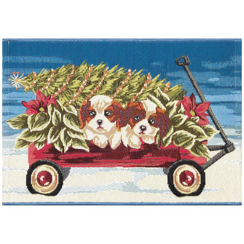 Liora Manne Esencia Wagon Wonderland Indoor/Outdoor Mat