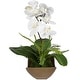 preview thumbnail 3 of 3, Uttermost 60207 Transcend 16" Tall Aluminum Faux Flora Planter