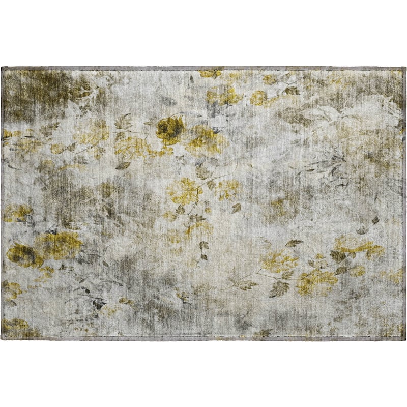 Premium Washable Super Soft Modern Floral Mayfield Rug
