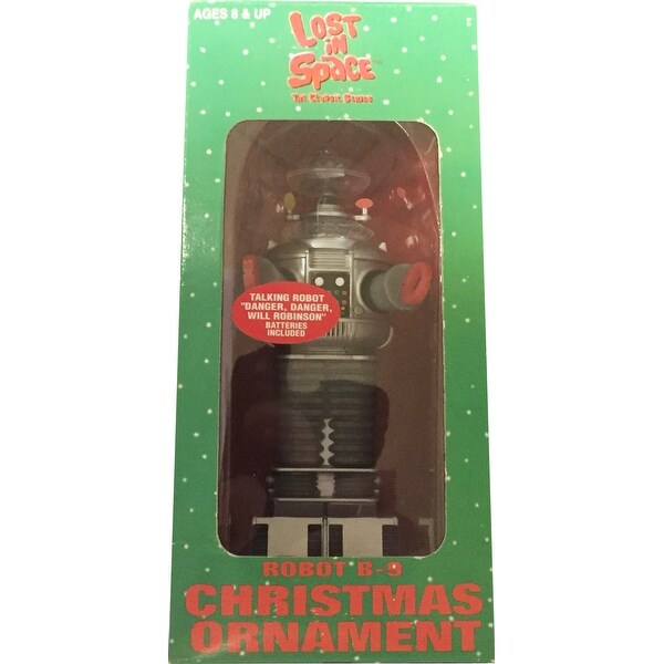 1997 Lost in Space Robot B9 Talking Robot Christmas Ornament
