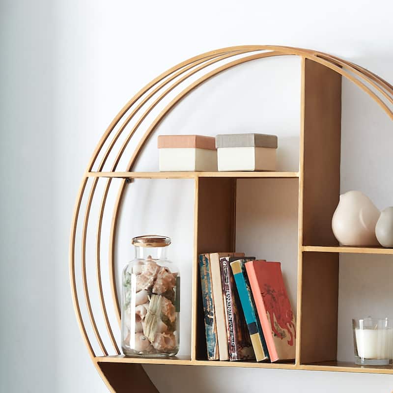 FirsTime & Co. Brody Industrial Circular 27.5-in. Metal Shelf