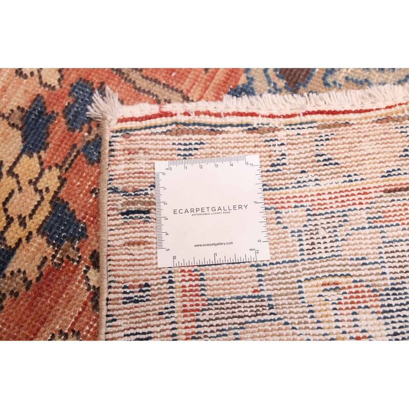 ECARPETGALLERY Hand-knotted Antalya Vintage Copper Wool Rug - 6'7 x 10'1