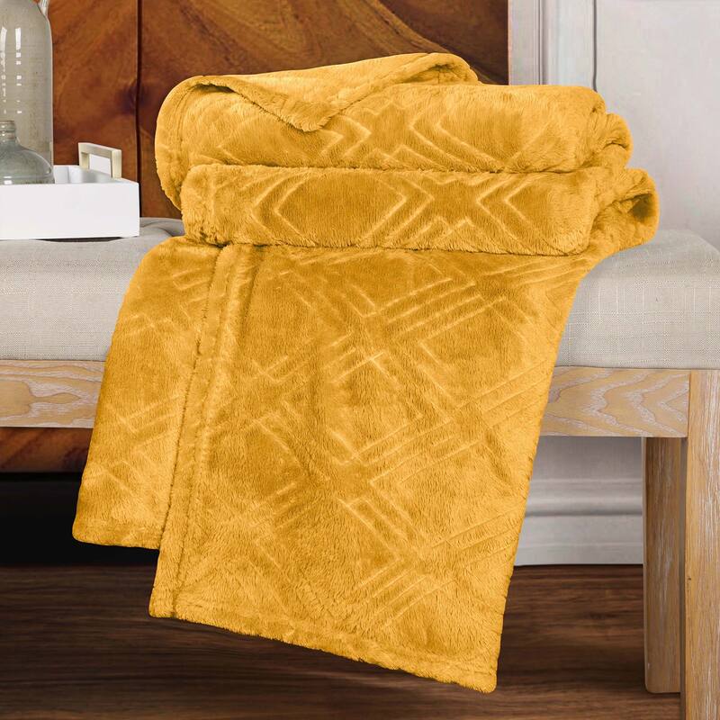 Superior Alaska Diamond Soft Fluffy Fleece Blanket