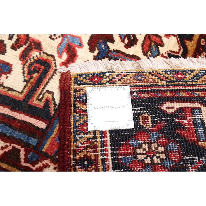 ECARPETGALLERY Hand-knotted Sarabi Red Wool Rug - 8'10 x 10'11