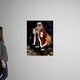 preview thumbnail 14 of 20, "African American Santa" Christmas Winter Holiday Poster Print