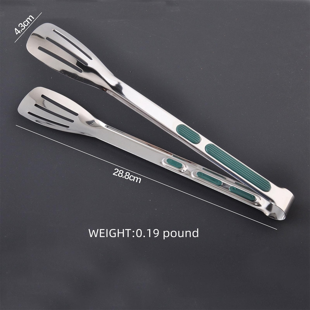 2-in-1 Non-stick Heat Resistant Spatula Tongs with Locking Clip Kitchen  Tool - 2PC Set - On Sale - Bed Bath & Beyond - 25614381