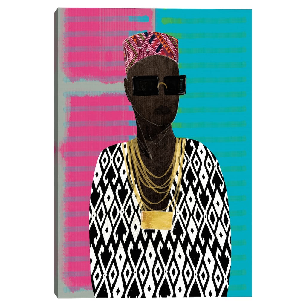 Man Fly by Nikki Chu Canvas Art Print