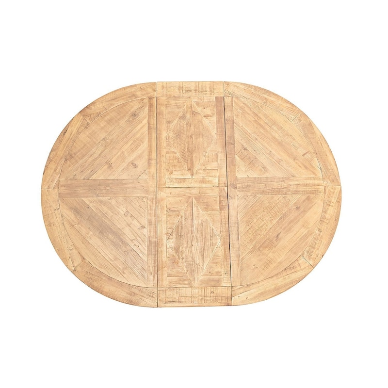 Manor House 60" Reclaimed Elm Dining Table, Brown