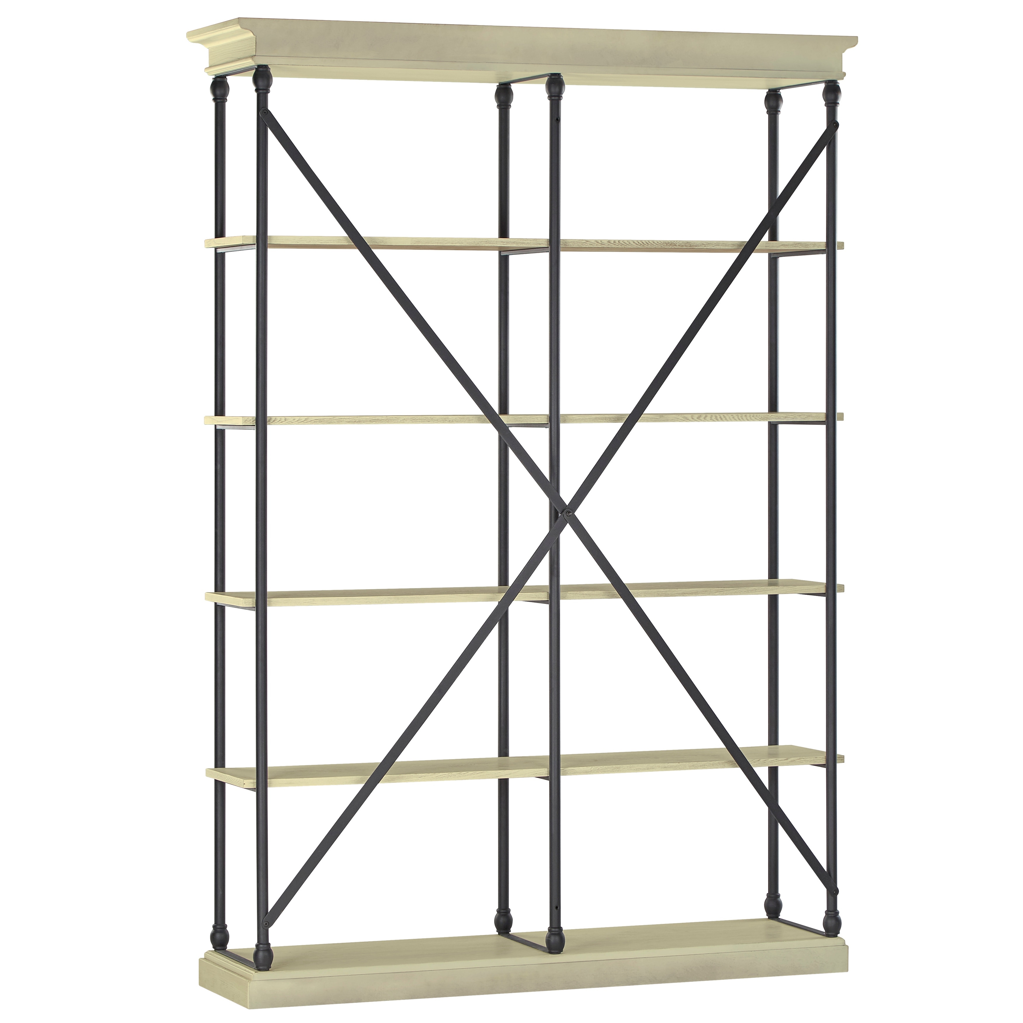 Barnstone Cornice Double Shelving Bookcase by iNSPIRE Q Artisan