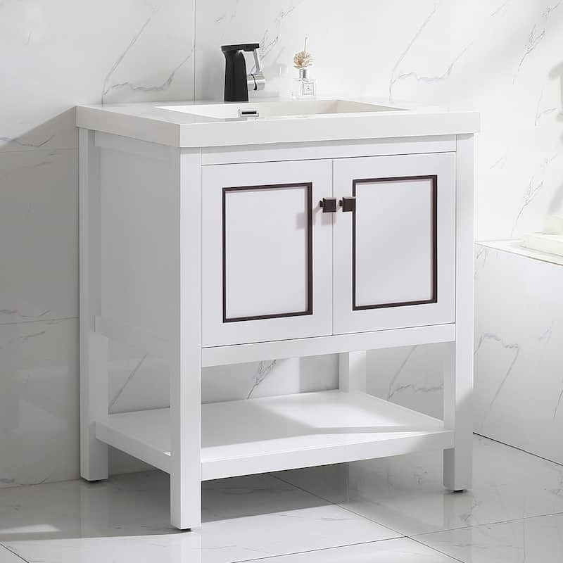 Davis 30" Single Bathroom Vanity Set