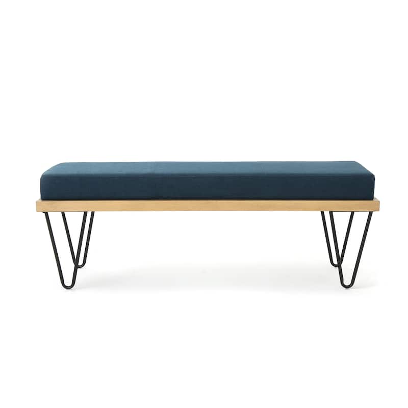 Mid-century Modern Upholstered Bench