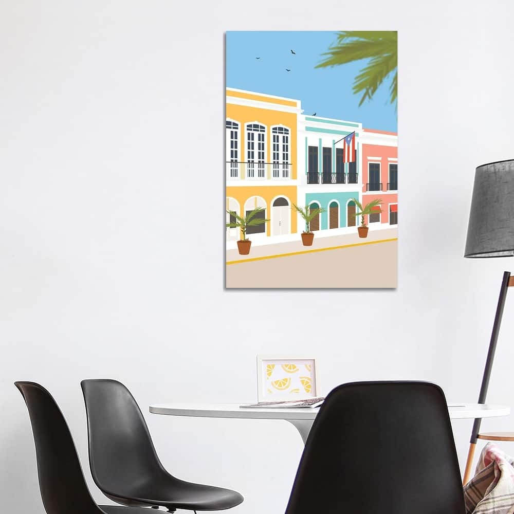 iCanvas "Old San Juan, Puerto Rico" by Lyman Creative Co. Canvas Print