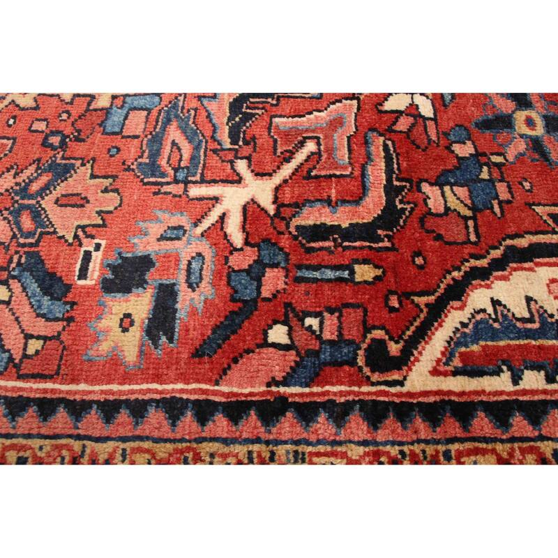 ECARPETGALLERY Hand-knotted Sarabi Red Wool Rug - 10'0 x 13'1