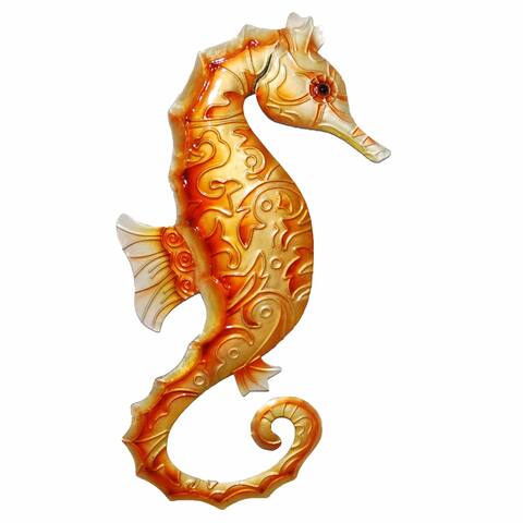 Wall Seahorse Orange - 1 x 6 x 12