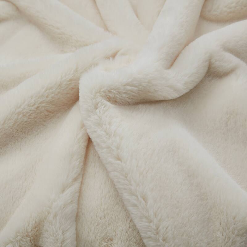 Home Soft Things FauxFur Bedrest Reading Pillow