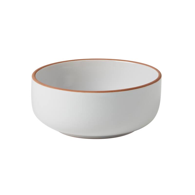 INFUSE 12-Piece Dinnerware Set, White (Service for 4)