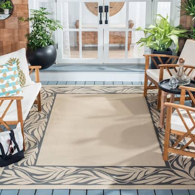 SAFAVIEH Courtyard Marilynn Indoor/ Outdoor Waterproof Patio Backyard Rug