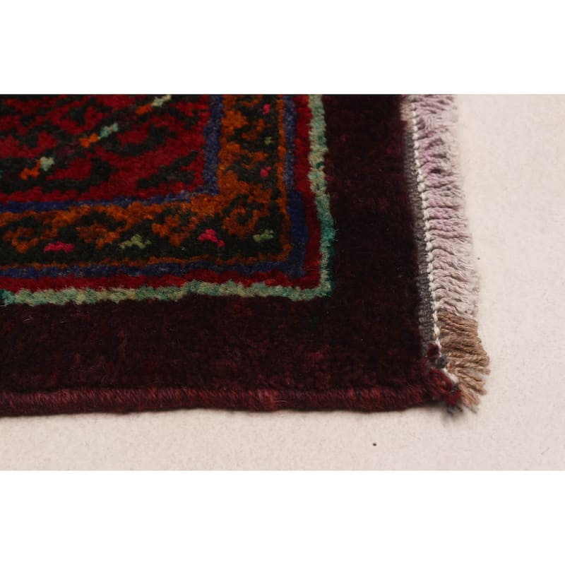 ECARPETGALLERY Hand-knotted Konya Anatolian Red Wool Rug - 5'4 x 9'5