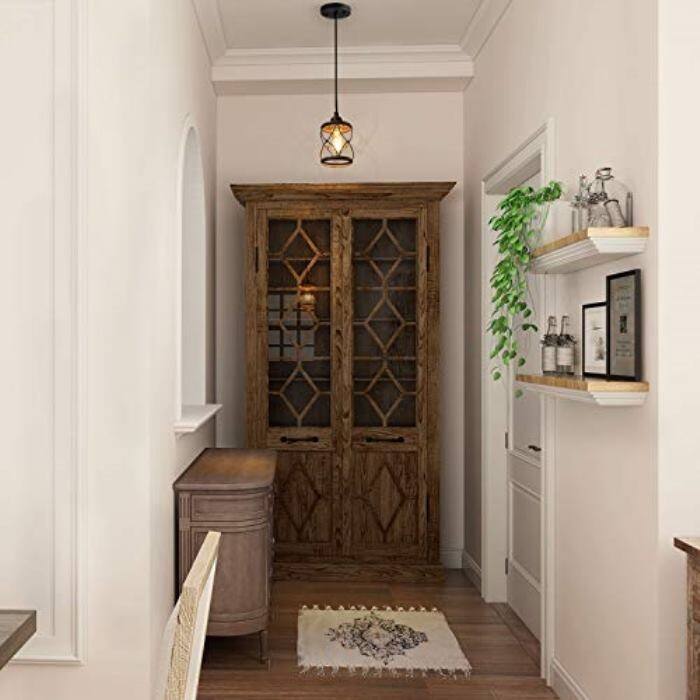 Farmhouse mini industrial island pendant light fixture