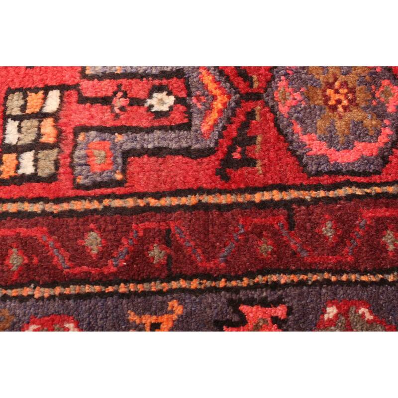 ECARPETGALLERY Hand-knotted Andelz Red Wool Rug - 3'11 x 6'6