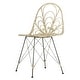 preview thumbnail 6 of 9, SAFAVIEH Madeline Rattan Dining Chair - White Washed - Set of 2 - 22.8" x 19.3" x 33.5" - 23"W x 19"D x 34"H