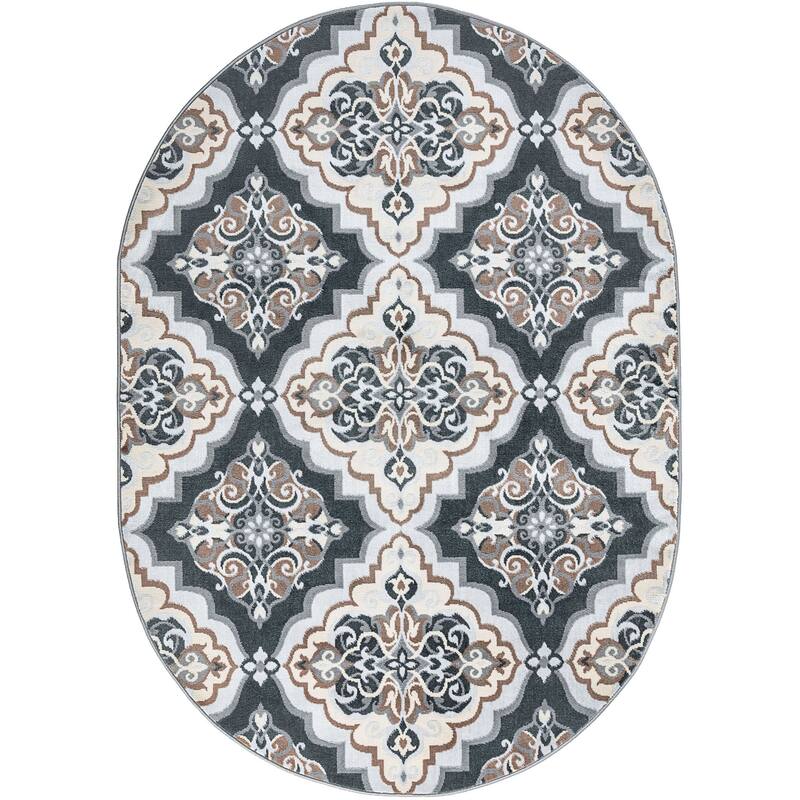 Carrington Global Floral & Botanical Indoor Area Rug