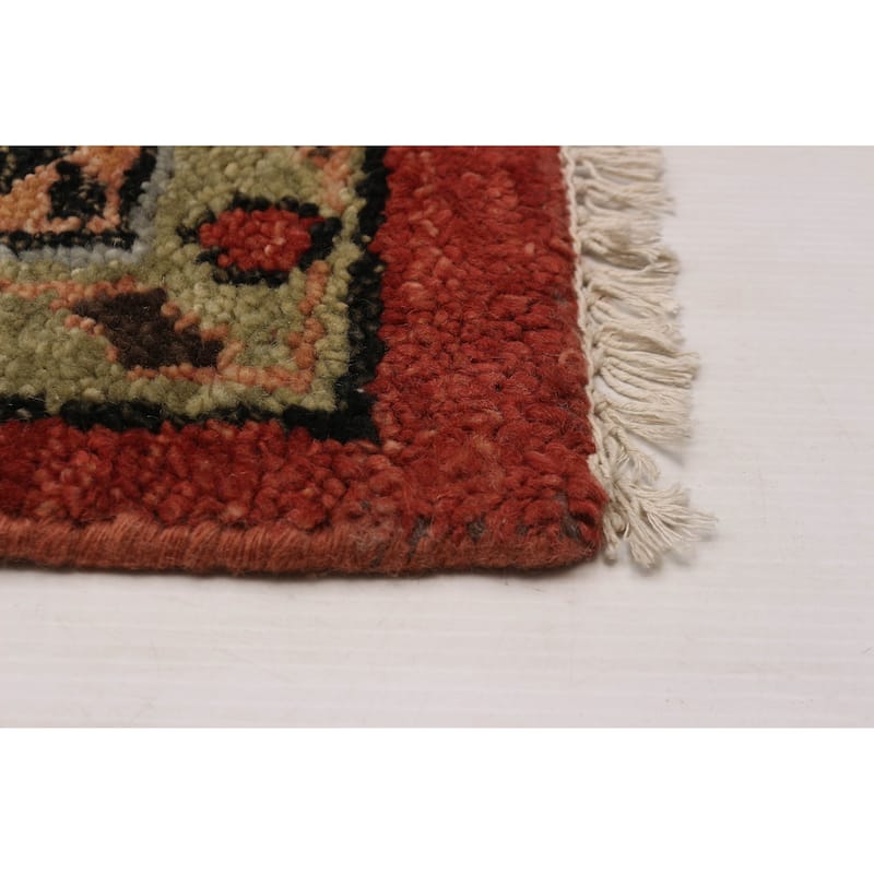ECARPETGALLERY Hand-knotted Jules Serapi Copper Wool Rug - 9'9 x 14'2