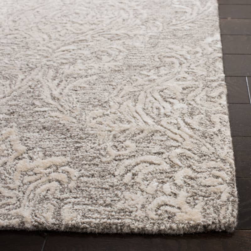 SAFAVIEH Handmade Glamour Saadia Wool/ Viscose Rug