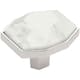 Option Marble White / Polished Nickel