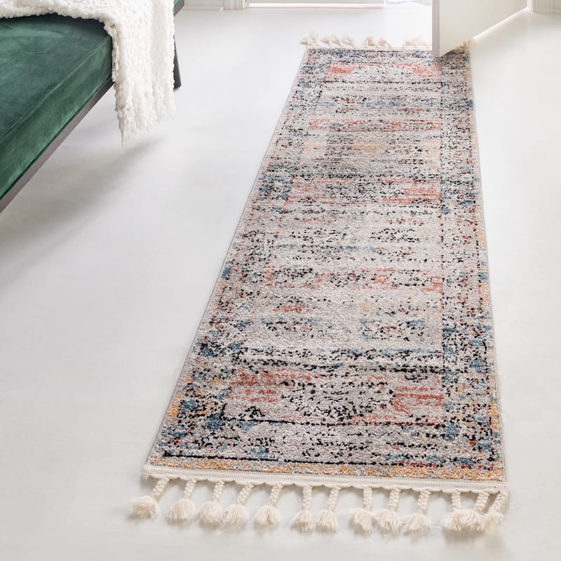 Contemporary Ariella Collection Area Rug - 2'x6' - Multi