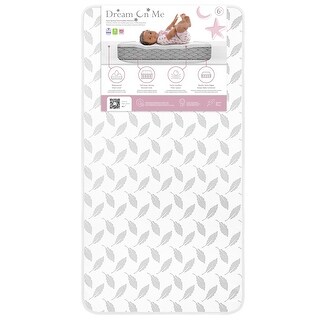 Dream On Me 132 Premium Coil Inner Spring Crib & Toddler Standard Mattress