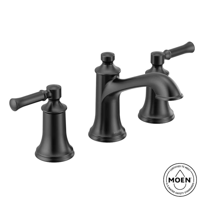 Moen TV6805 Dartmoor 1.2 GPM Widespread Bathroom Faucet with Rough-in