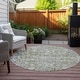 preview thumbnail 117 of 152, Machine Washable Indoor/ Outdoor Chantille Traditional Vintage Floral Rug