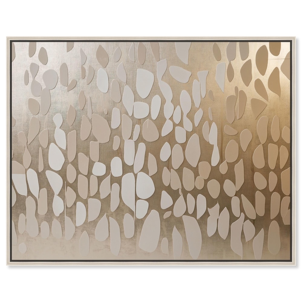 Glimmering Cascade Canvas by Art Remedy