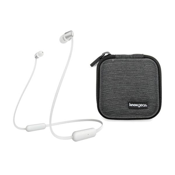 Shop Sony Wi C310 Wireless In Ear Headphones White Wic310 W Bundle Overstock 29964718
