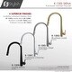 preview thumbnail 23 of 54, STYLISH Kitchen Sink Faucet Single Handle Pull Down Dual Mode Stainless Steel Polished