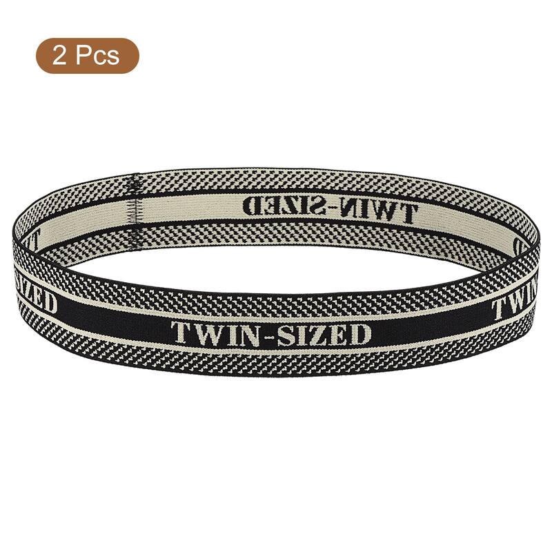 Bed Sheet Organizer Bands 325x40mm Storage Bands, Brown, TWIN - Brown