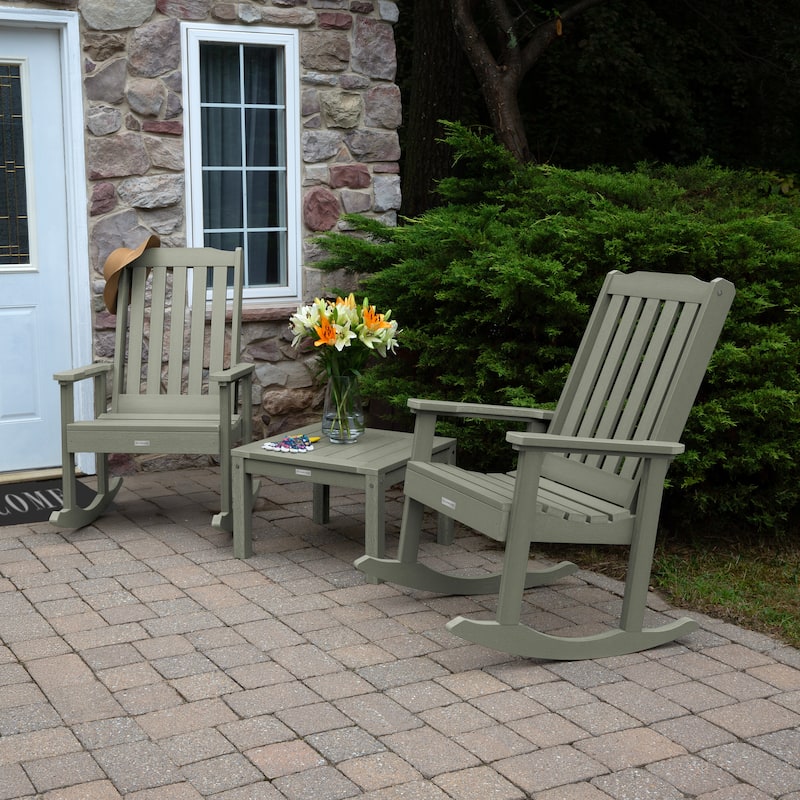 HIGHWOOD Rocking Chairs and Side Table (3-piece Set)
