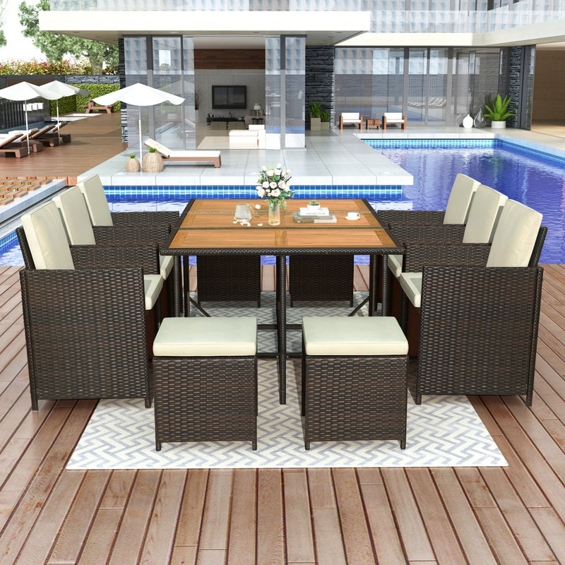 Patio dining conversation best sale set