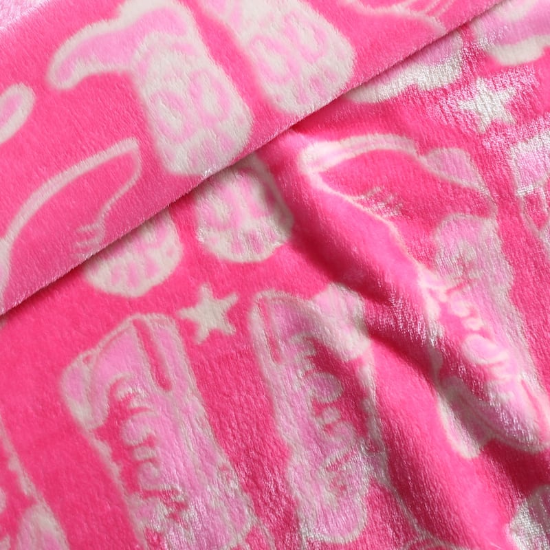 Wrangler Printed Ultra Soft Plush Fleece Throw Blanket