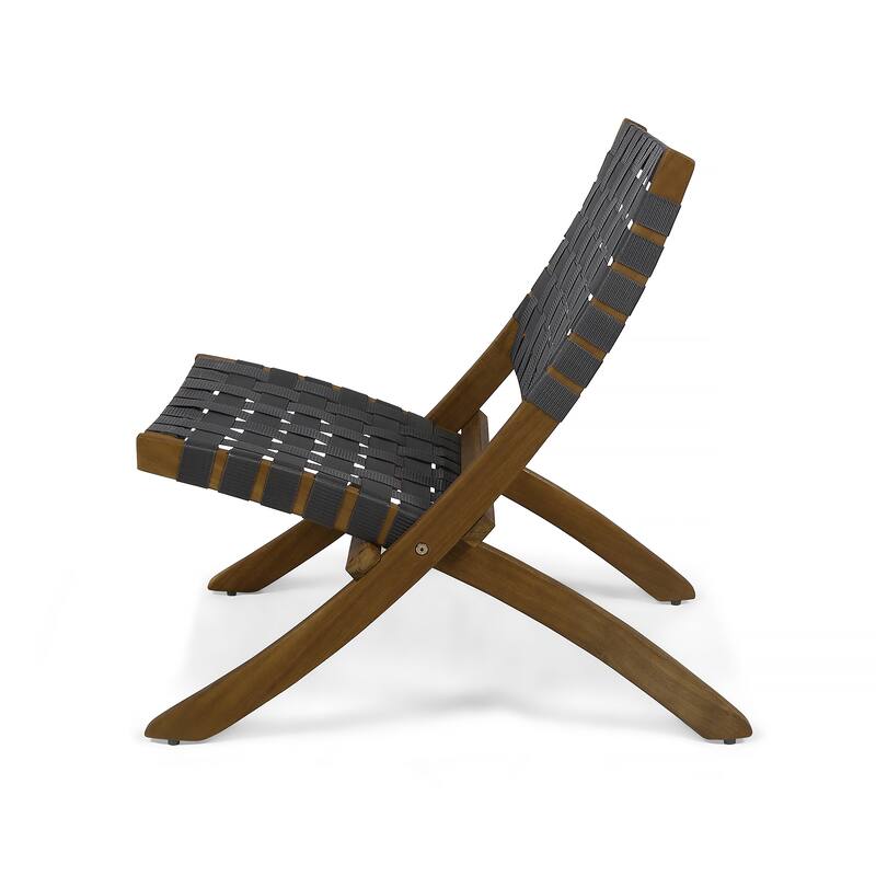 Huntsville Outdoor Acacia Wood Foldable Chairs (Set of 2) by Christopher Knight Home